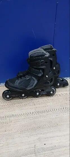 Patines Línea Adulto Oxelo Fitness FIT100 Negro