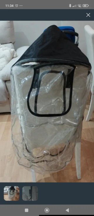 Vendo funda carricoche LLUVIA ,REGALO TODO Bugaboo