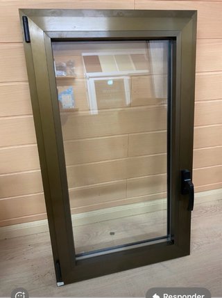 Ventana de Aluminio Bronce