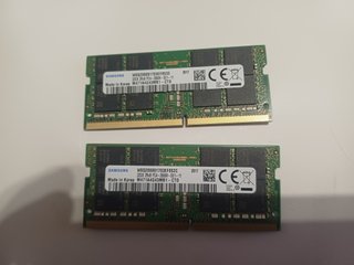 2 Módulos RAM Samsung 32GB DDR4 Portátil