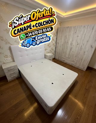 Canapé y colchón nuevo todas las medidas