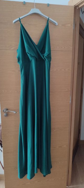 Vestido Largo Fiesta Verde Shein Curve