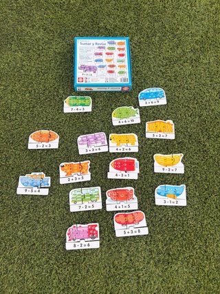 Puzzle Educativo Sumas y Restas Educa