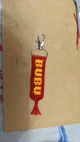 Llavero Artesanal con Nombre