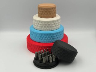 Organizador de Brocas y Puntas de Taladro