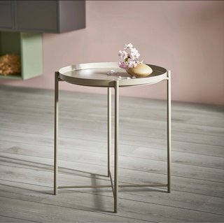 Mesa Bandeja Ikea Beige x 2