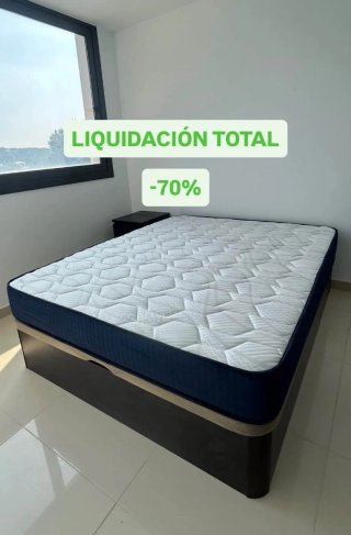 Canapés,Colchónes,somieres,base, cabezales,mesitas