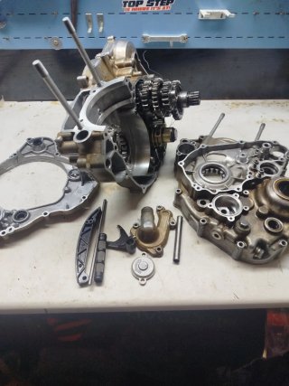 Juego Carter y Caja Cambios KTM 350 4T