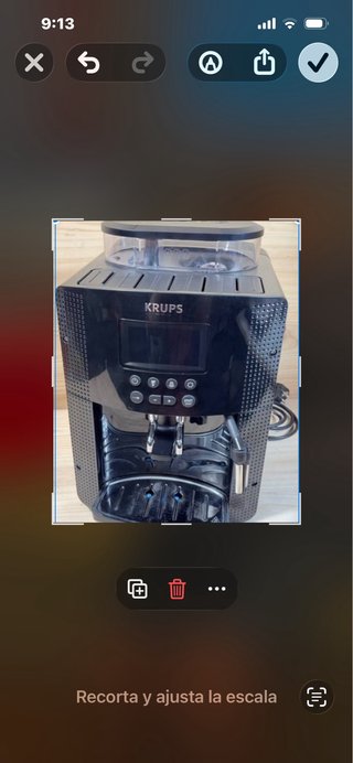 Cafetera Automática Krups Negra
