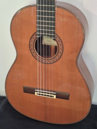 Guitarra flamenca José López Bellido 2007 negra