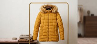 Chaquetón acolchado con capucha