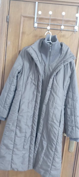 Anorak Gris Talla S con Capucha