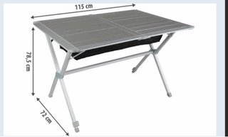Mesa Plegable de Aluminio