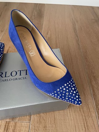 Zapatos de fiesta Carlotta azules
