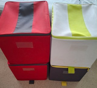 4 Cajas Organizadoras IKEA. 3 + 1 de regalo. FORT