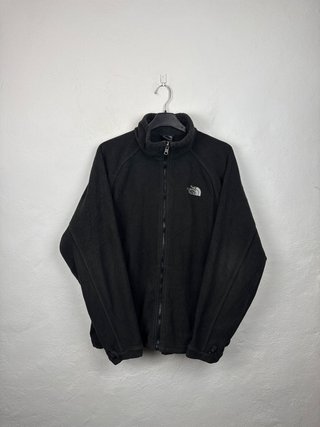 The North Face Black Fleece Full Zip Jacket M