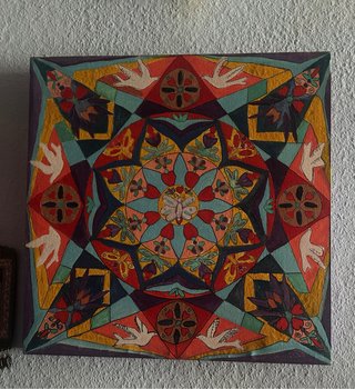 Cuadro Mandala Decorativo 50x50