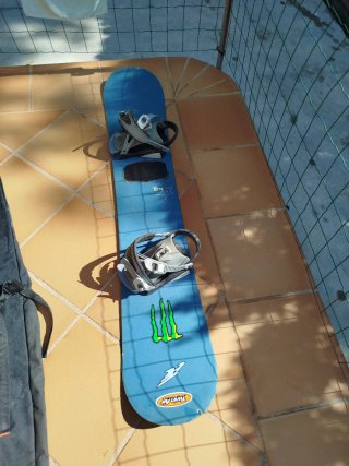 Tabla de Snowboard K2 con Fijaciones