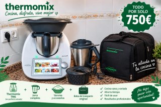 Thermomix TM6 con Segundo Vaso y Bolsa