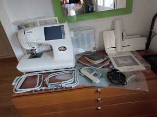 Máquina de Coser y bordar Brother Super Galaxy 21