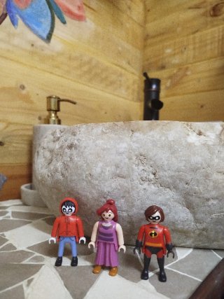 3 Figuras Playmobil Disney