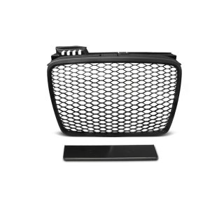 Parrilla delantera Audi A4 B7 look RS4 Negra Mate