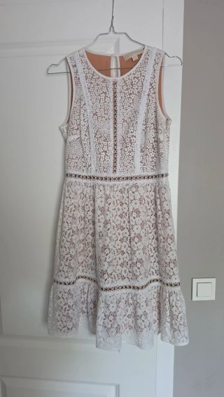 Vestido Michael Kors Blanco Talla S