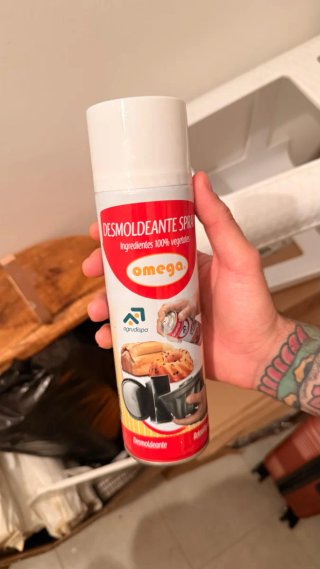Spray Desmoldeante Omega 100% Vegetal