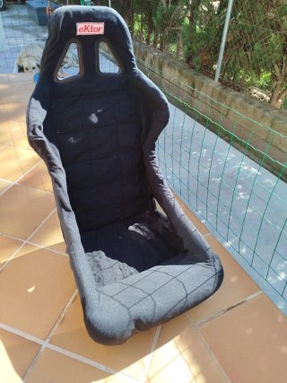 Asiento Baquet eKtor Negro
