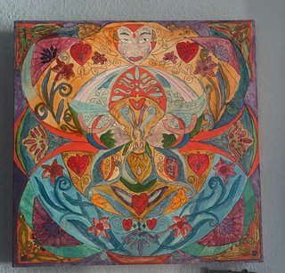 Cuadro Mandala Decorativo 50x50