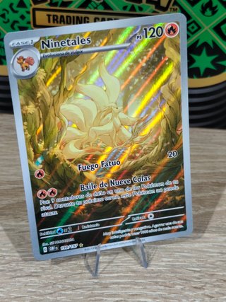 Carta Pokémon Ninetales - Obsidian Flames ESP