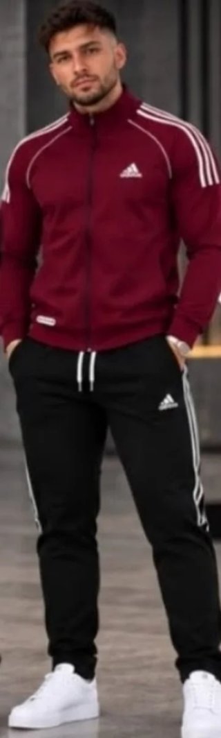 Chándal Adidas Rojo y Negro