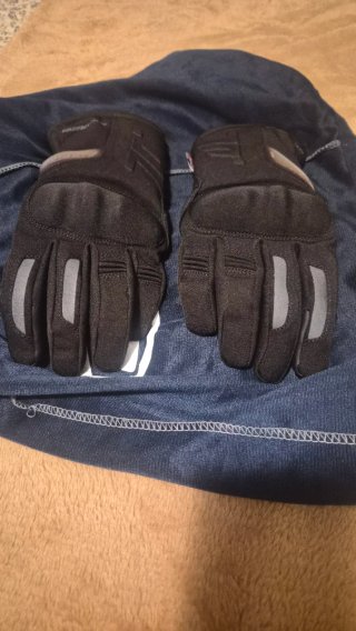 Guantes de Moto Negros Talla XS