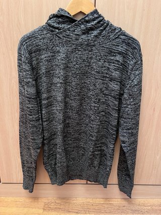 Jersey con capucha Inside gris hombre XXL
