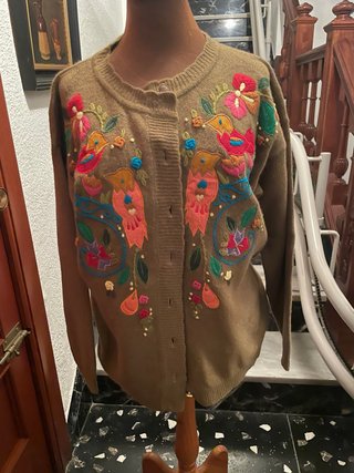 Chaqueta Vintage con Bordados