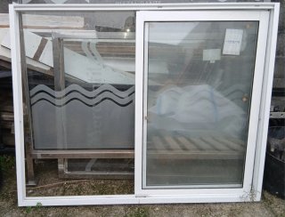 Ventana de Aluminio Blanco 120x150