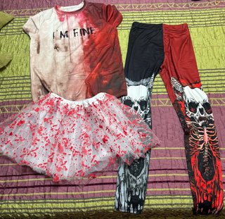 Disfraz de Halloween con Estampado