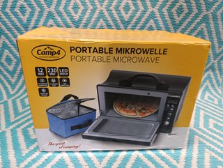 Microondas camper Portátil Camp 4 (12V y 230V)