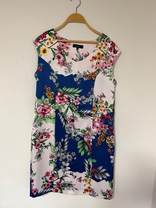 Vestido Festa Estampado Floral
