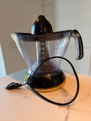 Exprimidor Eléctrico Negro y Transparente Moulinex