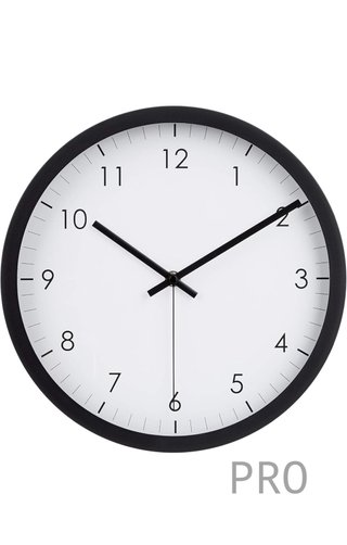 Reloj clásico Redondo Amazon Basics
