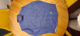 Camisa El Ganso Azul Talla 37