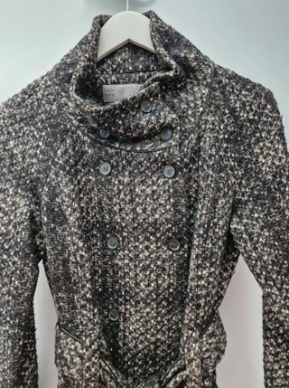 Abrigo Marinero Zara Multicolor