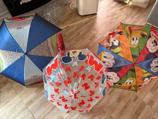 Set de 3 Paraguas Infantiles