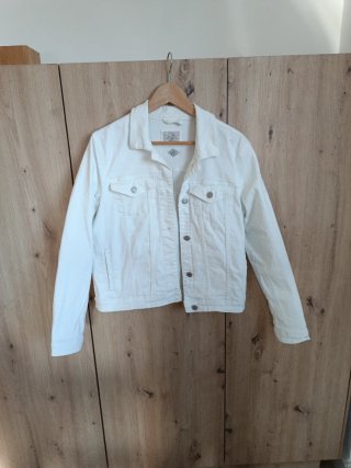 Chaqueta vaquera blanca
