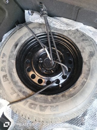 Rueda de repuesto con llanta de acero