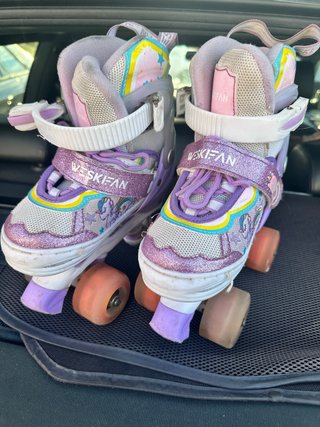 Patines de 4 Ruedas para Niña Talla 31-33