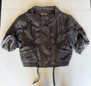 Chaqueta Bolero Pata de Gallo-Pull&Bear (Talla S)