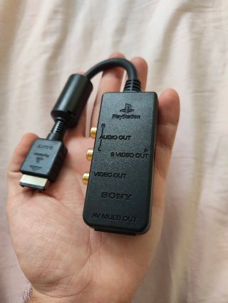 Adaptador AV Multi Out Sony PS1 / PS2