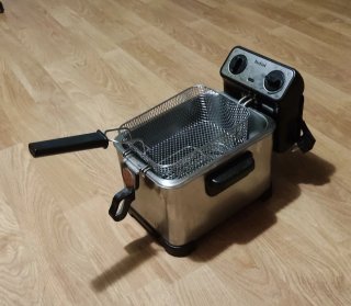 Freidora Tefal de Acero Inoxidable
